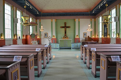 Vansbro kyrka, interno