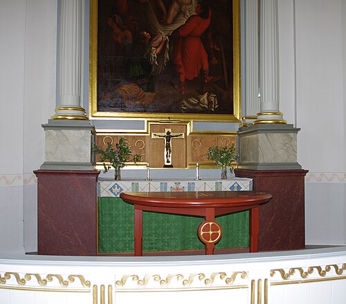 Mörlunda kyrka, intérieur