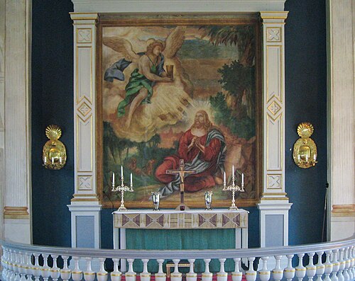 Södra Sandsjö kyrka, intérieur