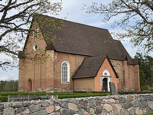 Tensta kyrka, interno