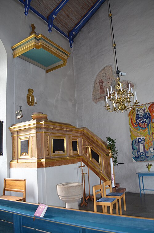 Ödeshögs kyrka, interno