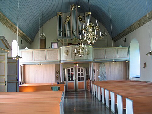 Mörbylånga kyrka, intérieur