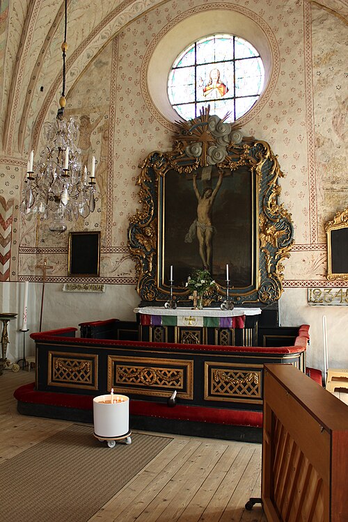 Riala kyrka, interno
