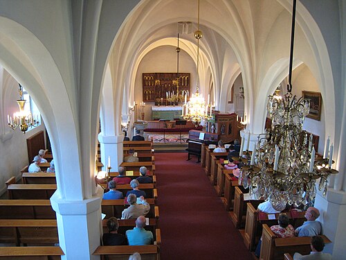 Sillhövda kyrka, intérieur