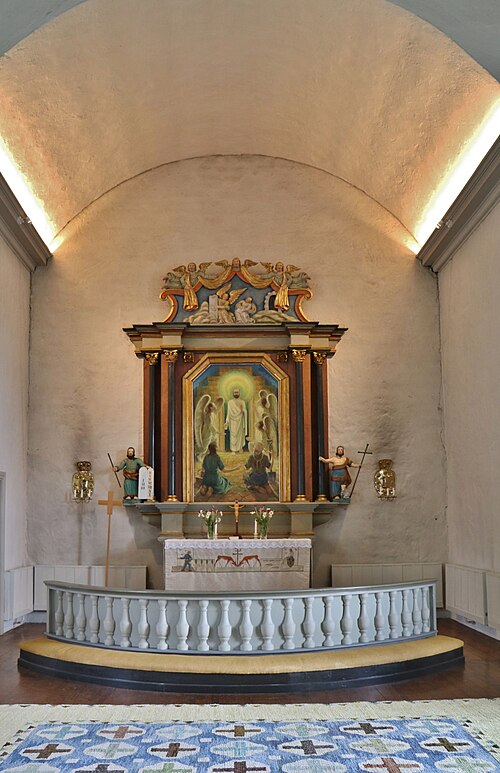 Smedby kyrka, interno
