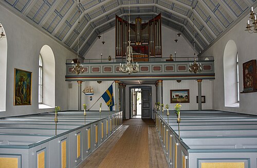 Sturkö kyrka, interno
