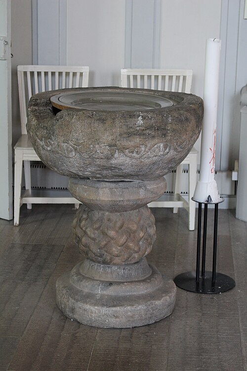 Västlands kyrka, interno