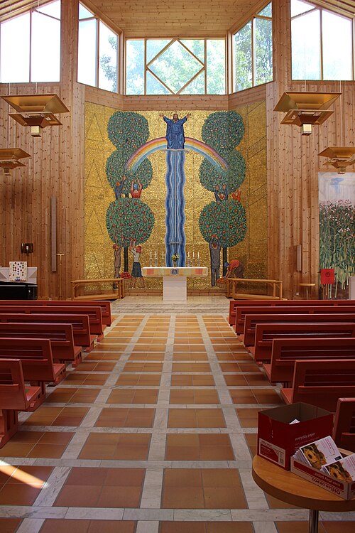 Gottsunda kyrka, interno