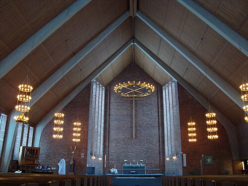 Hofors kyrka, interno