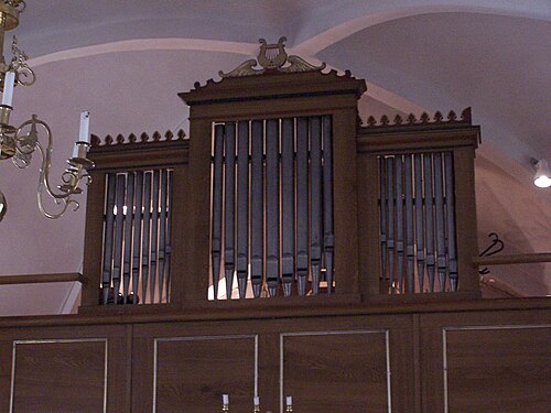 Knästorps kyrka, interno