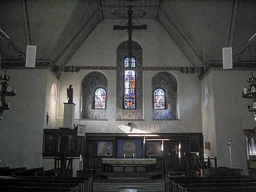 Oskarströms kyrka, interno
