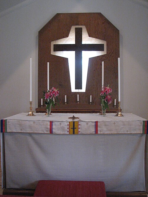 Slagnäs kyrka, intérieur