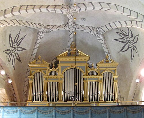 Säby kyrka, intérieur