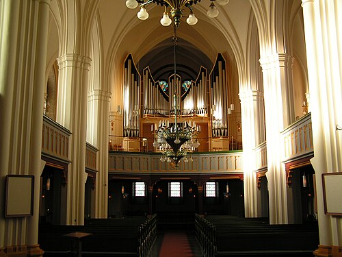 Umeå stads kyrka, interno
