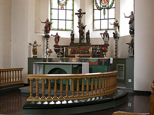 Gränna kyrka, interno