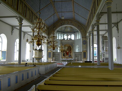 Kyrkhults kyrka, interno