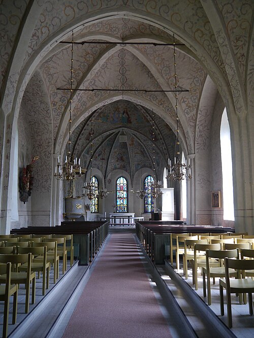 Danmarks kyrka, interno