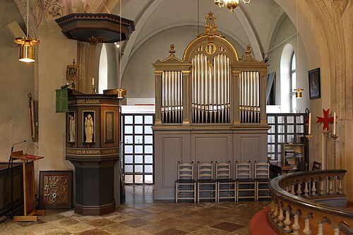 Vänge kyrka, interno