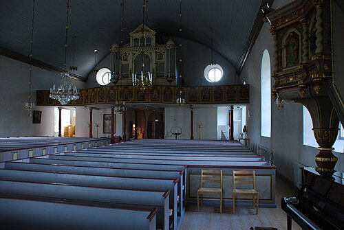 Algutsboda kyrka, intérieur