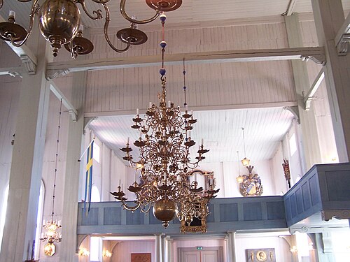 Amiralitetskyrkan, interno