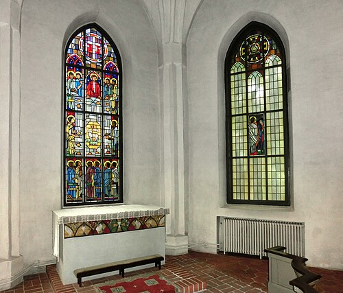 Enåkers kyrka, intérieur