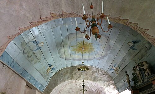 Mjäldrunga kyrka, intérieur