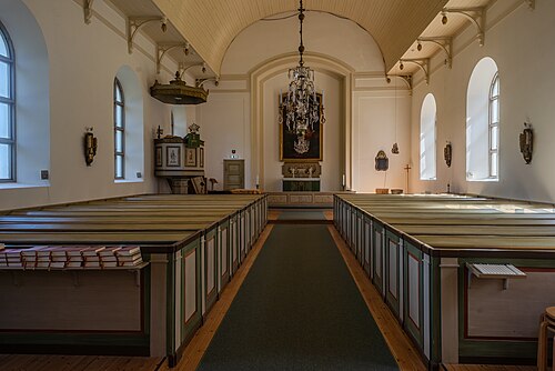 Utö kyrka, interno