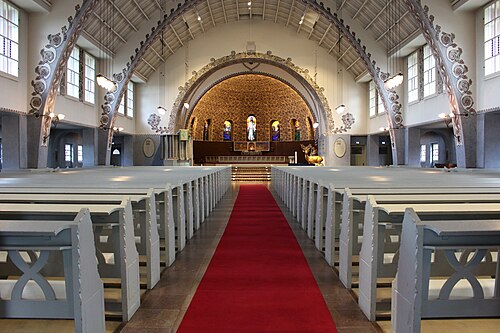 Hjorthagens kyrka, intérieur