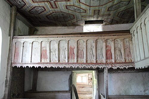 Ornunga gamla kyrka, intérieur