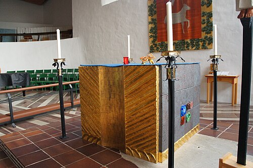 Sankta Birgitta kyrka, interno