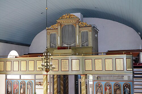 Töllsjö kyrka, interno