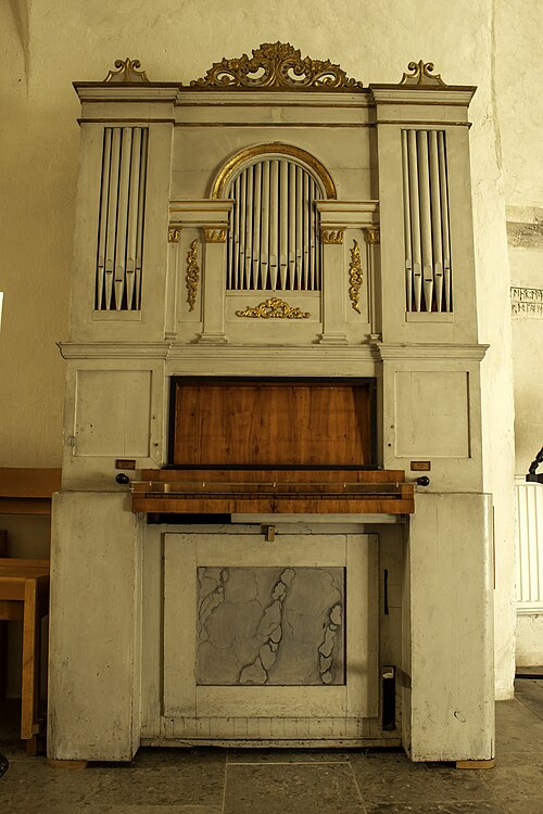 Guldrupe kyrka, interno