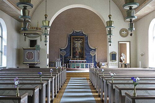 Dorotea kyrka, intérieur