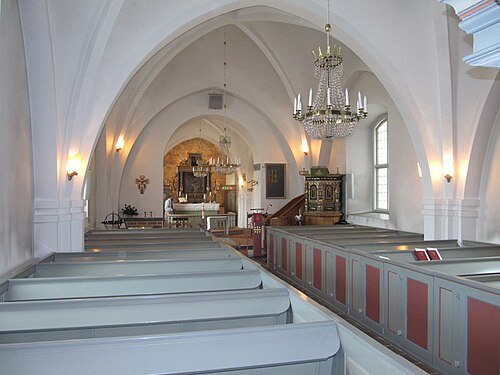 Farhults kyrka, interno
