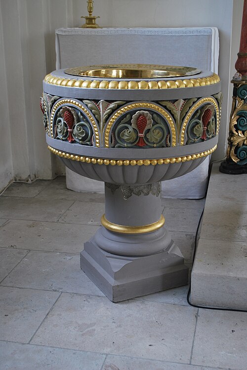Södra Åkarps kyrka, interno