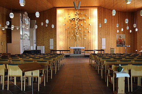 Tumba kyrka, interno