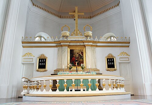 Siljansnäs kyrka, interno