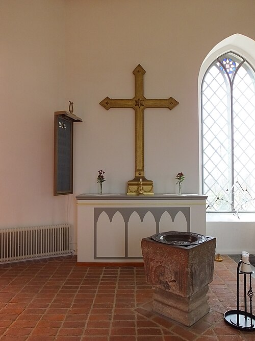 Ekeby kyrka, interno