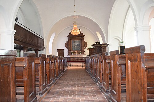 Fjälkestads kyrka, interno