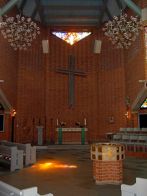 Kista kyrka, intérieur