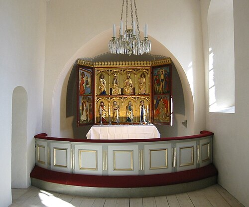 Kumla kyrka, intérieur