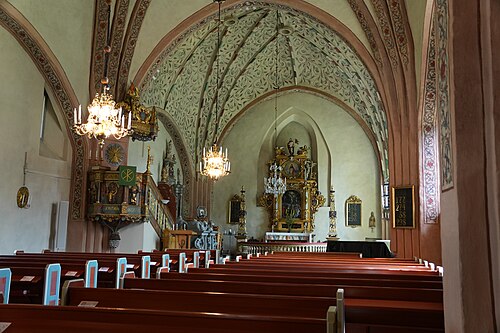 Länna kyrka, intérieur