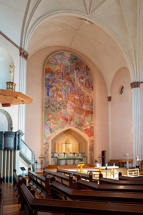 Sofia kyrka, intérieur