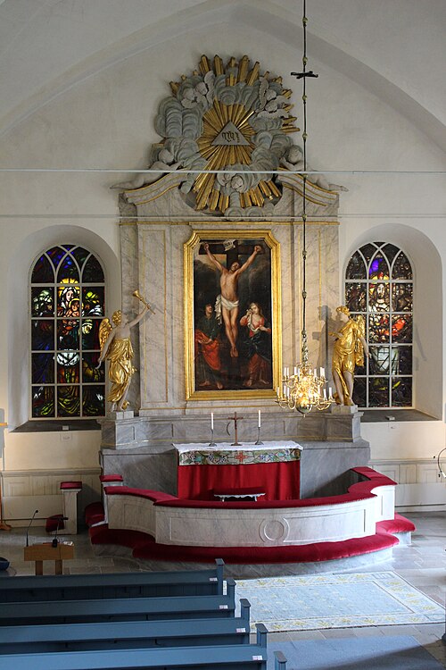 Tillinge kyrka, interno