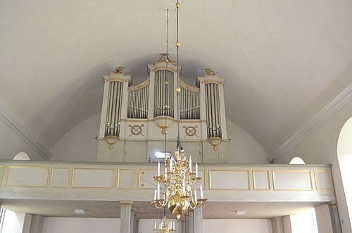 Vallerstads kyrka, intérieur