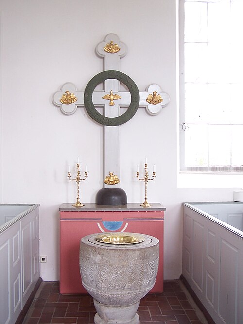 Dagstorps kyrka, interno