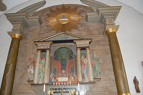 Gammalstorps kyrka, interno
