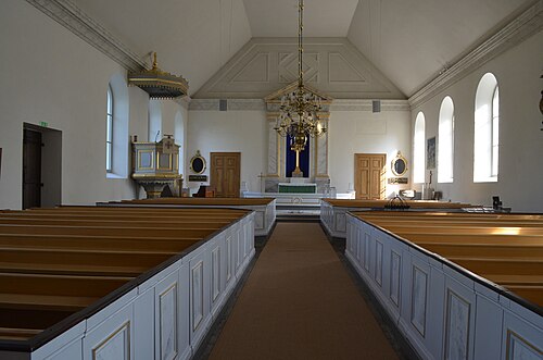Gistads kyrka, intérieur