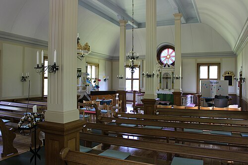 Karlholms kyrka, interno