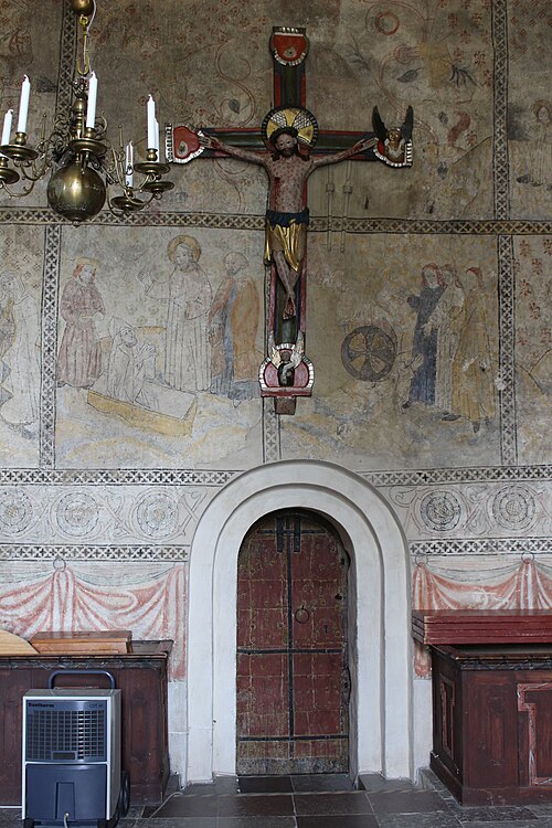 Knutby kyrka, interno